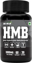 HMB 1000MG kapsulas (Beta-hidroksi Beta-metilbutirāts) - Tīrs HMB (60 kapsulas)