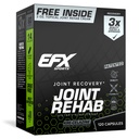 EFX Sporta Joint Rehab Recovery Kit • Powered by Kre-Celazinum® • Mobilitātei un kopīgai veselībai • 120 kapsulas Kre-Alkalyn Creatine + 2 unces