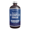 B vitamīna komplekss - Asins straume Gatavs, metilēts B komplekss - Featuring Methylfolate, 3 B12, BenfoPure® B1 un Pantesin® B5 - 12 B Vitamīni klīniskajās devās - Šķidrs 8 un
