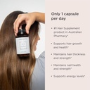 JSHealth Vitamīni Skaistums Iecienīti Bundle - Ietver matus + enerģija Hair Vitamīni & Vitalitāte X + kolagēns Beauty pulvera papildinājums