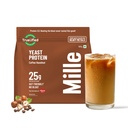 Mille Yeast Protein | 25g Protein/Scoop | Coffee Hazelnut | Fermented Yeast Protein Powder | NO BLOAT | NO Added Sugar | Vegan | Has All 9 Essential Amino Acids | No Adulteration | 500g