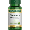 Dabas Bounty Turmeric Kapsulas, Augu Papildinājums ar augu antioksidanti, 450 Mg, 60 Ct