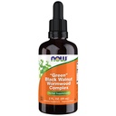 NOW papildinājumi, Green Black Walnut Wormwood Complex Liquid with Dropper, Herbal Papildinājums, 2-Ounce