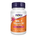 NOW Pārtikas produkti MK-7 vitamīns K-2 100 μg Veg kapsulas, 60 skaitīšanas (3 iepakojumi)