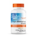 Ārsta labākais augstas absorbcijas CoQ10 200mg ar BioPerine papildinājumu - Coenzyme Q10 Caps for Heart Health & Antioxidant Support, CoQ10 200 mg sievietēm un vīriešiem, ne ĢMO - 60 Veg kapsulas