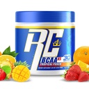 Ronnie Coleman's BCAA XS Pulveris ar EAAs, sazarotas ķēdes aminoskābes post Workout Muskuļu atveseļošana, Cukura bez hidrācijas Dzēriens sievietēm un vīriešiem, Tropu puns, 30 Kalpo