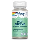 SOLARAY DAO Enzīmi - gremošanas enzīmi, kas pārtrauc histamīna - 60 000 HDU - Gremošanas enzīmi - Vegan, bez lipekļa, laboratorijā apstiprināts - 30 Kalpo 30 VegCaps