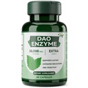 DAO enzīmi – DAO papildina histamīna blokatoru sievietēm un vīriešiem, gremošanas enzīmus, diamīna oksidāzi, 30 000 HDU Gut Health & Food s& Histamine Support, 60 kapsulas