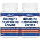 DAO Enzīmu piedevas Histamīns Diamīna oksidāzes papildinājums gludai gremošanas sistēmai - ražots ASV - 60 Softgels (2 pudeles)