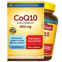 Nature Mades CoQ10 400 mg, (90 Skaits. - Vērtības iepakojums) Softgelss   -- Extra Strength, Antioksidantu atbalsts, Enerģijas Metabolisms