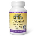 Dabas Faktori Ubiquinol 100 mg - Atbalsta sirds veselību un dabisko Vitality - Antioksidants Papildinājums ar Superior Absorbcija - Enerģijas atbalsts ar Linsēklu eļļu - 120 Softgels (120 Servē)