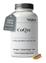 NOOT CoQ10 200mg - Augsta Absorbcija- Coenzyme- Q10, Antioksidants sirds un kognitīvajai veselībai un Imūnsupport, enerģijas ražošana, Ubihinons, Vegan, Coq 10 papildinājums, Nootrop, 60 kapsulas