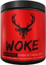 Piesūcināts - Woke - HIGH STIM Pre Workout - Labākais degustācija - Focus Nootrop, sūknis, stiprums un izaugsme, 30 Kalpojumi (Zemeņu Kiwi)