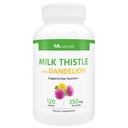 ML Naturals Milk Datele & Dandelion ekstrakts – 250mg Milk Datele, 100mg Dandelion Sakne (Per Serving) 120 kapsulas