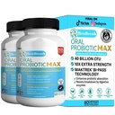 BestBreath Oral Probiotic MAX - 40 miljardi KVV - atbalsts Zobu, gumu, ausu, deguna, rīkles un gremošanas veselībai - 60 kapsulas (2)