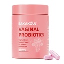BAKAKOUL Vagināla probiotika ar prebiotikām un Lactobacillus Probiotics Blend pH Svars sievietēm,Vagināla veselības papildinājums,Reduce Vagināla Odora un Vagināla Flora,100 skaitīšana (1. iepakojumā)