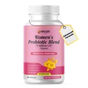 Sieviešu probiotikas 75 miljardi KVV – Vagināla veselība un pH Balansa atbalsts – Dzērvenes, Prebiotikas & Organic Blend – Gremošanas un Imūnsupport – Non-GMO, bez lipekļa – 90 kapsulas (45 Servējumi)