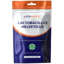 Vitamatic Lactobacillus Helveticus Probiotic Pulveris - Gremošanas Veselības Atbalsts - 100 Grams (3.5 OZ) - 100 Kalpojumi