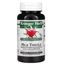 Kroeger Herb Products, Milk Thistle for Your Liver Cleanse Detox & Repair, Vegan, Non-GMO Capsules, Supports Healthy Liver Function, Made in USA