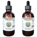 Hawaii Pharm Blue Flag Alcohol-Free Liquid Extract, Blue Flag (Iris versicolor) Dried Root Glycerite Natural Herbal Supplement 2x2 oz