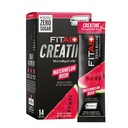 FITAID Creatine Monohydrate Powder, Watermelon Rush Flavor, 14 Single-Serve Packs, Pure Creatine for Women & Men, Pre Workout Supplement for ATP, Easy-Mix, Zero Sugar, Creatina Monohidratada