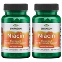 Swanson Niacin (B3) Cardio Health Support Carbohydrate Metabolism 500 Milligrams 250 Capsules