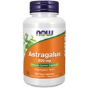NOW pārtikas piedevas, Astragalus (Astragalus membranaceus) 500 mg, Imūnsistēmas atbalsts*, 100 kapsulas