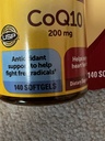 CoQ10, Softgels Helps Supports Heart Function & Cellular Energy Production, Unflavored, 200 mg, 140 Count