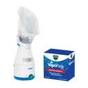Vicks Sinus InhalerNon-Medicated Steam Inhaler for Sinus Relief, Allergies, Congestion, Vocal Steamer, Works with VapoPads (1 Included) + Vicks VapoPads Original Menthol Scent Refill Pads, 20-Pack