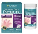 TruesNature Women's Daily Probiotic, 25 Billion Viable Cells, 90 Vegetarian Capsules, 10 Probiotic Strains, Supports Vaginal, Digestive, Immune Health
