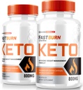(2 Pack) Fast Burn Keto Capsules, FastBurn Advance Weight Loss Support, Maximum Support Formula, Fast Burn Pills, All Natural Keto Supplement, Fast Burn Keto Vitamins, FastBurn Reviews (120 Capsules)