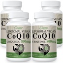 Liposomal CoQ10 800mg Ubiquinol Softgel, Max Absorption Ubiquinol Coenzyme Q10, Ubiquinol CoQ10 Supplement for Antioxidant, Heart Function & Energy Production, Pure CoQ10 800mg, 240 Vegan Softgels