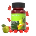 Montue Newellme Apple Cider Vinegar Gummies - B12 Multivitamin -Gomas de Vinagre de Manzana, Apple Vinegar Cider Gummies Vegan and Non-GMO, Gluten- & Gelatin-Free, 60 Count(Pack of 1)
