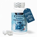 NAD+ Resveratrol Supplement 90 Capsules of 500mg | Anti Aging & Cellular Support Supplements for Women & Men - NAD Supplement Made in USA, (1.5-Month Supply)