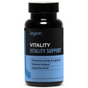 LEGION Vitality – Natural Wellness Supplement w/BlueBoreal, Rhodiola Rosea, Co-Q10 & L-Ergothioneine –30 SVG