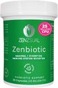 ZENZSUAL Zenbiotic Probiotics Support for Women–25 Billion CFU,Vaginal Health & pH Balance Support,Odor & Yeast Control,Gut & Digestive Health,Urinary Comfort,Hormone Balance,30 Vegan Capsules-2 Pack
