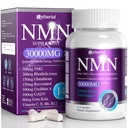 NMN Supplement 1000mg Per Serving, 14-in-1 with TMG, Urolithin A, Resveratrol, Glutathione, CoQ10 for Men Women, NMNH Alternative & NAD+ Supplement Precursor, Supports Energy & NAD+ Level, 60 Count