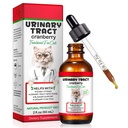Cat UTI Treatment, Cat Urinary Tract Infection Treatment Supports Bladder, Kidney Stone, Cat UTI, Cranberry Kidney Bladder Support Supplement, Chicken Flavor - 60ml / 2.02oz