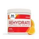 AdvoCare rehidrāts - Elektrolītu dzērienu maisījums - Ietver magniju, nātriju, kāliju un kalciju - Antioksidants un aminoskābe Pastiprināta - Atbalsta hidrācija un reģenerācija - Orange, 12.7 oz