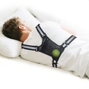 Side Sleep Position Trainer, Adjustable Side-Sleeping Training with Balls | Prevent Sleeping on Back, Change Sleeping Position on Back,Back Pressure Ball Design, Improve Breathing, Snoring Solution