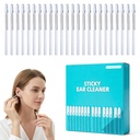 Reusable Sticky Ear Cleaning Stick, 2026 Upgraded Earwax Removal Adhesive Swabs, Gentle Ear Wax Removal Tools for Adults, Home (1 Set/24 PCS)