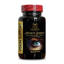Premium Eye Formula with Lutein Zeaxanthin Beta Carotene & Bilberry to Support Visual Wellness Every Day | Eye Health Advanced Support | 1 Bottle 60 Capsules