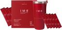 IM8 Beckham Stack Set, Longevity NAD Papildinājums & Essentials All-in-One Multivitamīnu Papildinājums Pulveris pret novecošanos un vispārēju labsajūtu (30 Servējumi, Beckham Stack - ceļojumu komplekts)