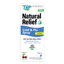Natural Relief Fast Acting Cold and Flu Oral Spray with Zinc