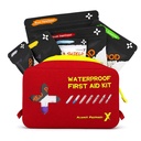 Lightning X 269pc OSHA ANSI Class A+ First Aid Kit, Waterproof IPX7, Portable Emergency Medical Kit for Home, Car, Work, Boat