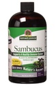 Nature's Answer Sambucus Elderberry Supplement in Plastic Bottle Light Weight Non Breakable Bottle Alcohol-Free Original 16 Fluid Ounce