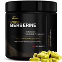 DLNIA Berberine - Dual Action Formula with Phytosome Plus Botanical Extract - Support Heart Health, Immune System, Healthy GI, Cholesterol* - Gluten-Free, Dairy-Free (100 Count (Pack of 1))