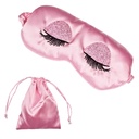 Sleep Mask, Silk Eye Mask Satin Blindfold Travel Eye Cover Eyeshade
