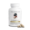 Ginkgo Biloba 720mg with Red Asian Ginseng 700mg - Memory, Focus & Brain Support - Standardized Extract, Vegan, Non-GMO, Gluten Free - 60 Capsules