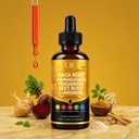 Vuiea Maca Root Drops, Herbal Liquid Blend with Ashwagandha, Fenugreek & Beet Root, Daily Wellness Support | Energy & Vitality Support | Nourishing Formula | Easy Liquid Absorption, 2 Fl Oz
